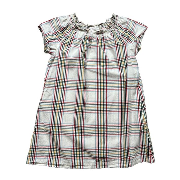 Hanna Andersson Other - Hanna Andersson Smocked Primary Plaid Dress